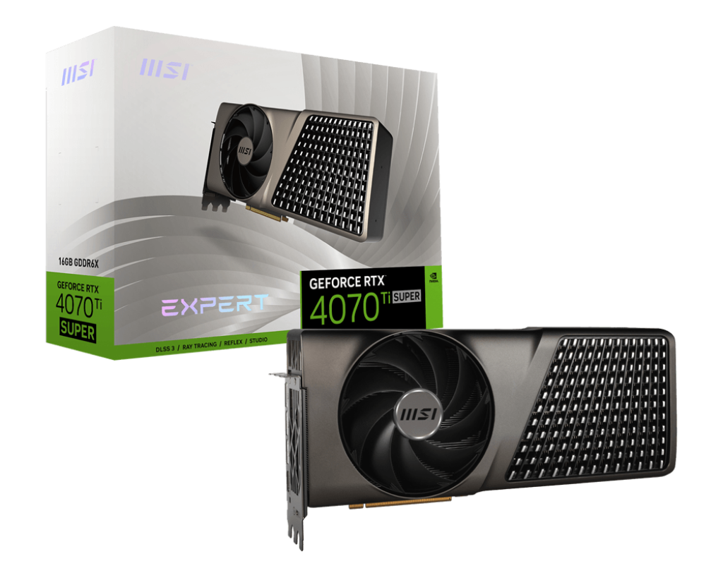 MSI GeForce RTX 4070 Ti SUPER 16G EXPERT