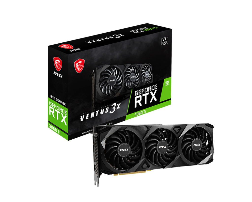 MSI GeForce RTX 3060 Ti VENTUS 3X 8GD6X