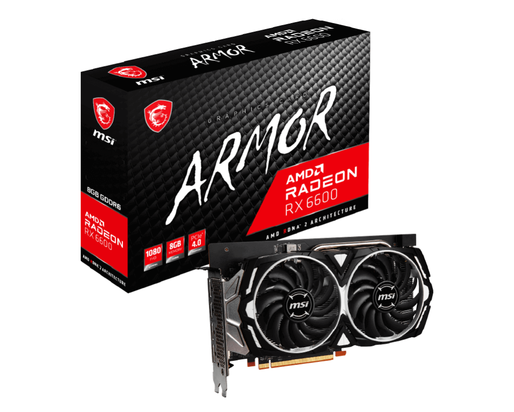 MSI Radeon RX 6600 ARMOR 8G