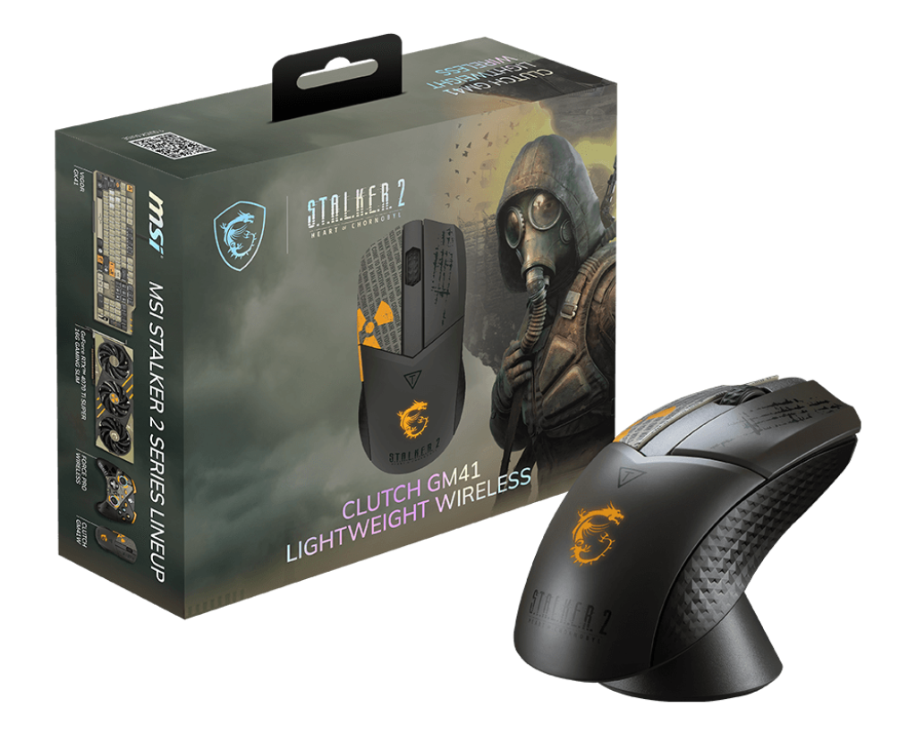 MSI CLUTCH GM41 Lightweight Wireless Stalker 2 Edition