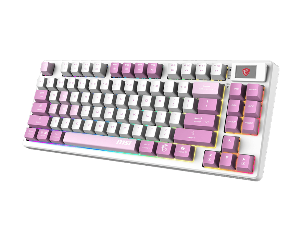 MSI Forge GK600 TKL Wireless Violet