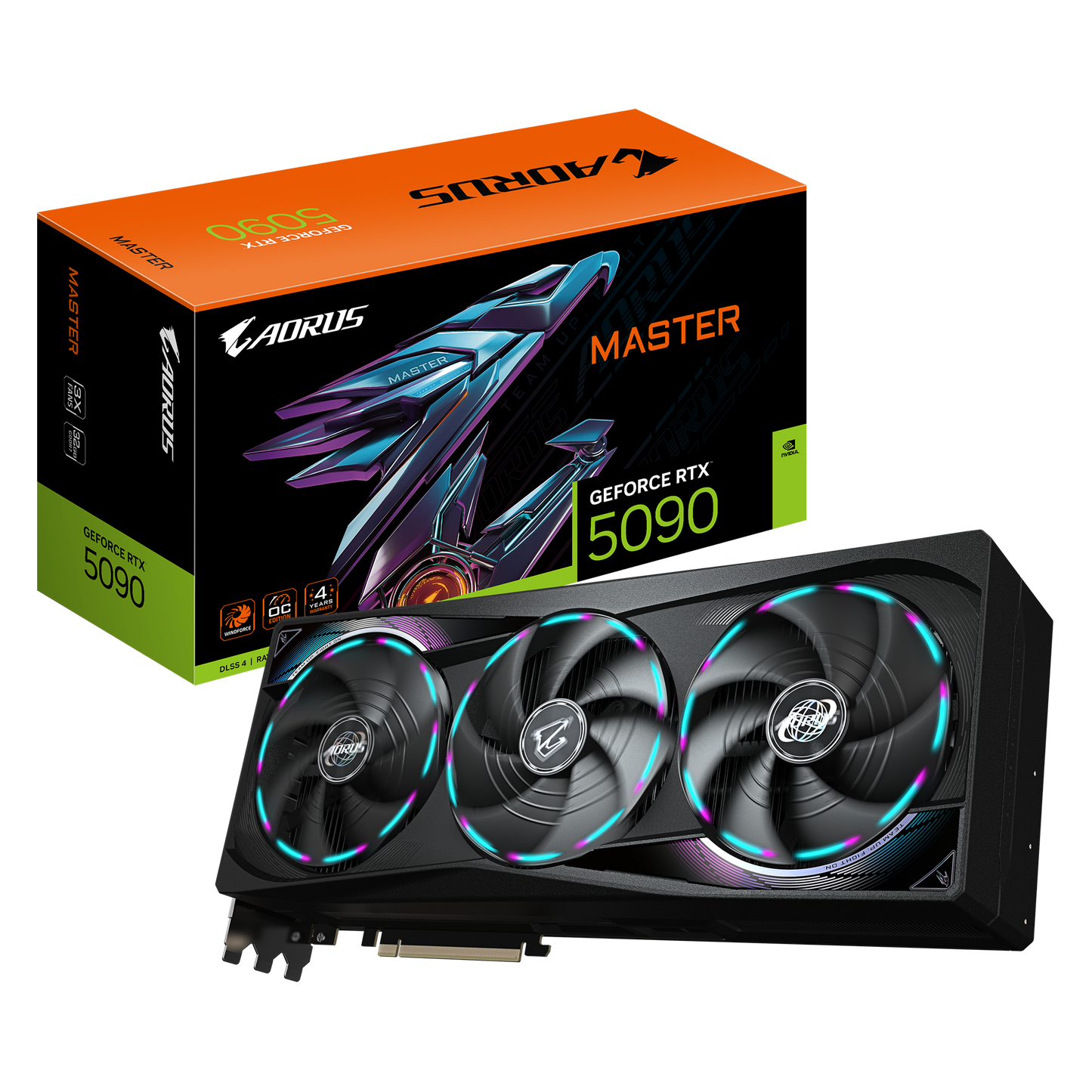 GIGABYTE AORUS GeForce RTX 5090 MASTER 32G