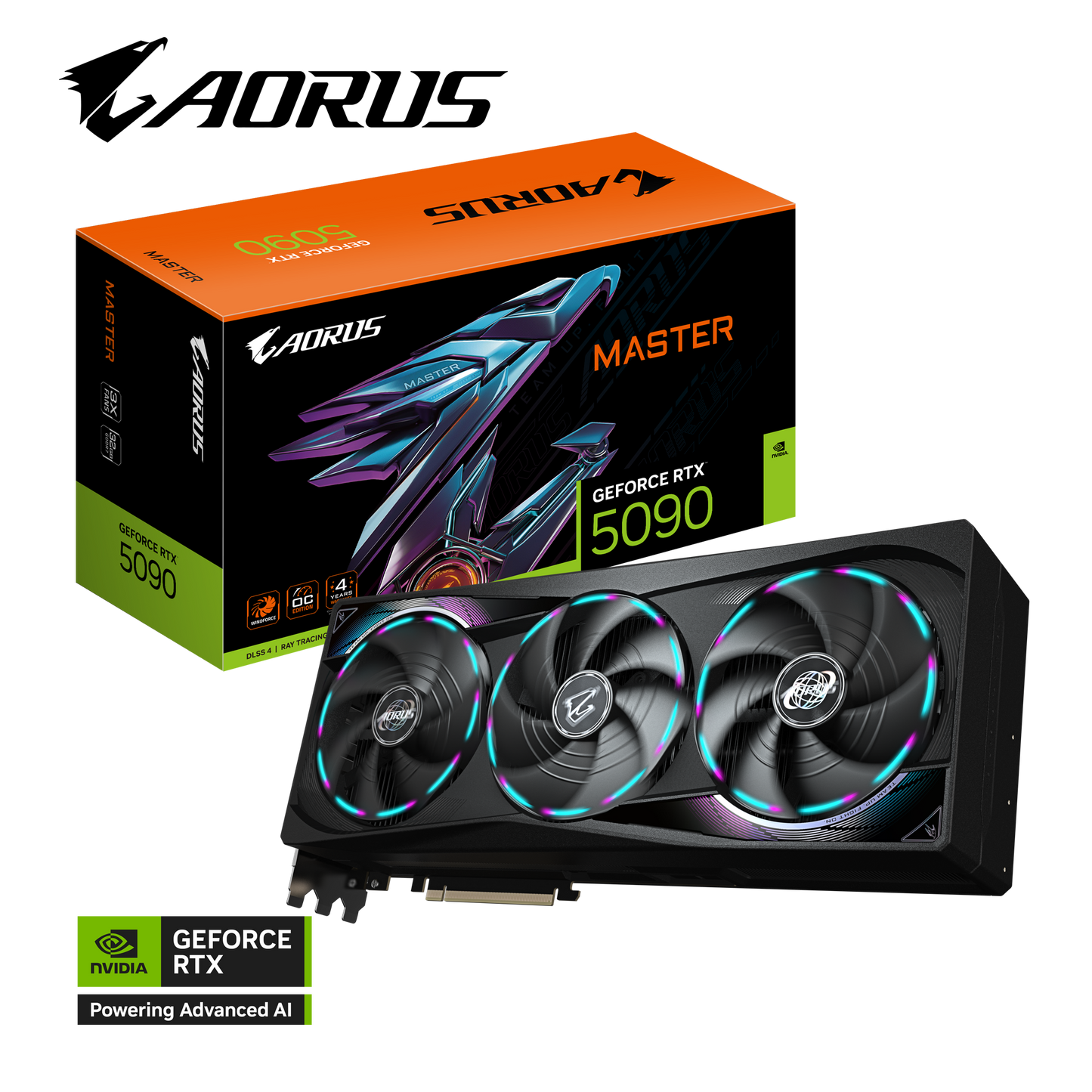 GIGABYTE AORUS GeForce RTX 5090 MASTER 32G