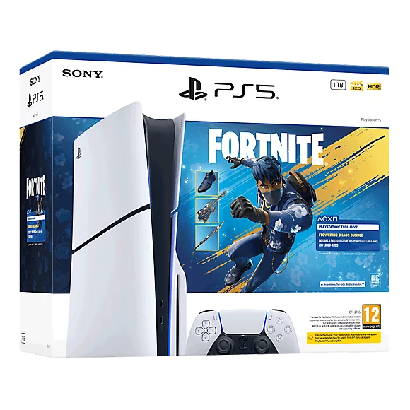 PlayStation®5 Console 1 TB - Fortnite Flowering Chaos Bundle