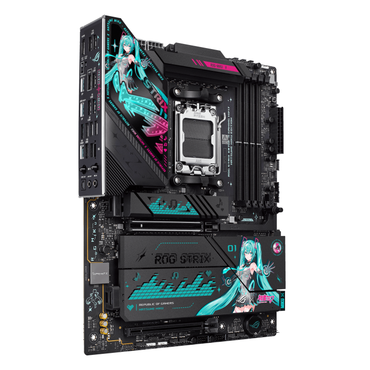 ROG STRIX X870E-H GAMING WIFI7 HATSUNE MIKU EDITION
