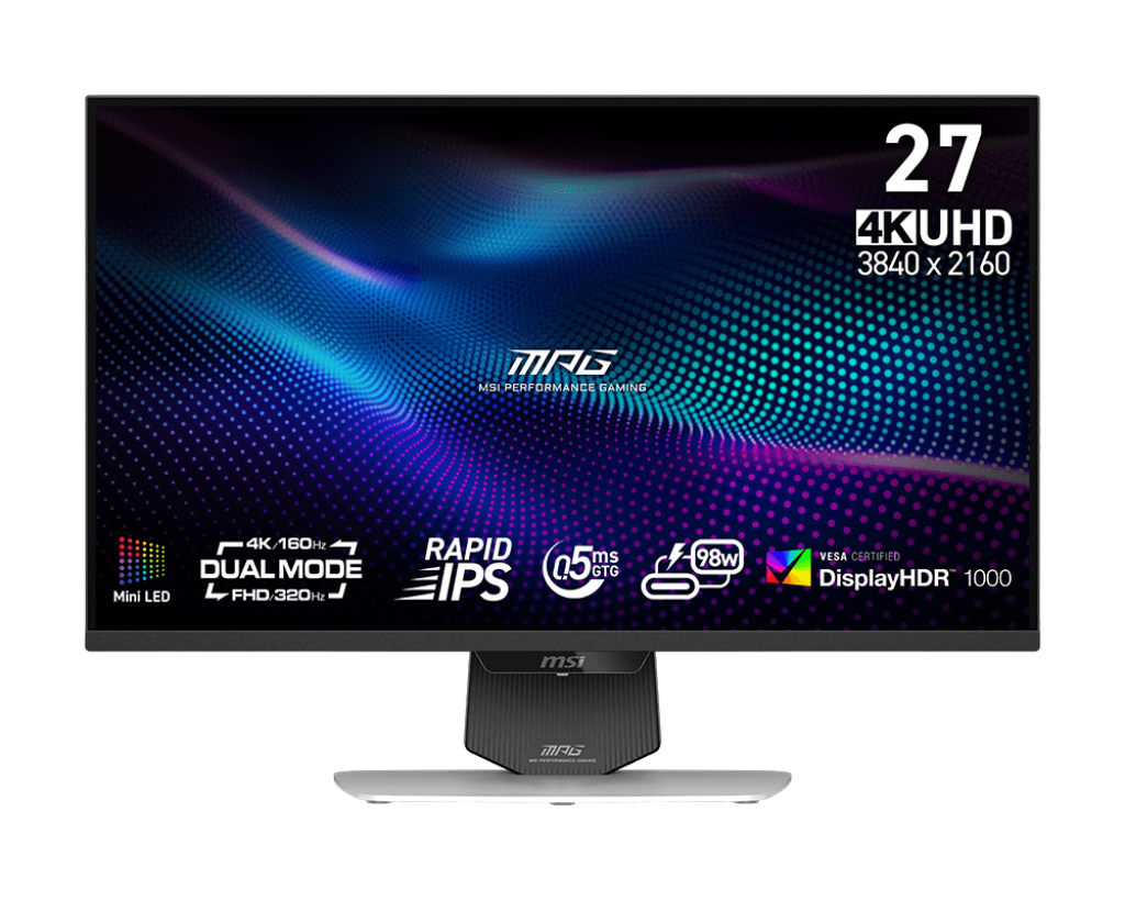 MSI MPG 274URDFW E16M 27″ 4K Fast IPS 160Hz