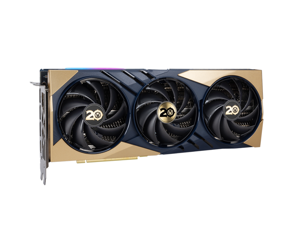 MSI GeForce RTX 4070 SUPER 12G GAMING SLIM World of Warcraft® EDITION