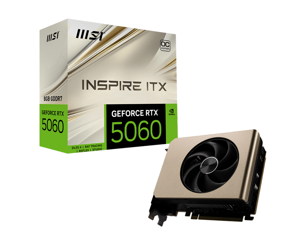 MSI GeForce RTX 5060 8G INSPIRE ITX OC