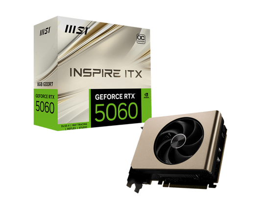 MSI GeForce RTX 5060 8G INSPIRE ITX OC