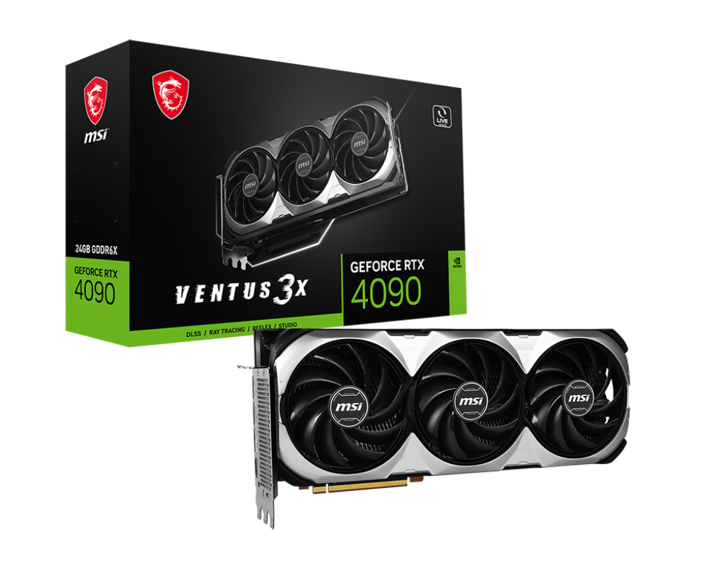 MSI GeForce RTX 4090 VENTUS 3X 24G