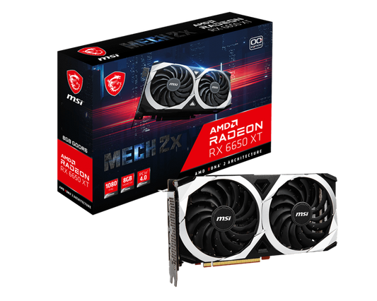 MSI Radeon RX 6650 XT MECH 2X 8G OC