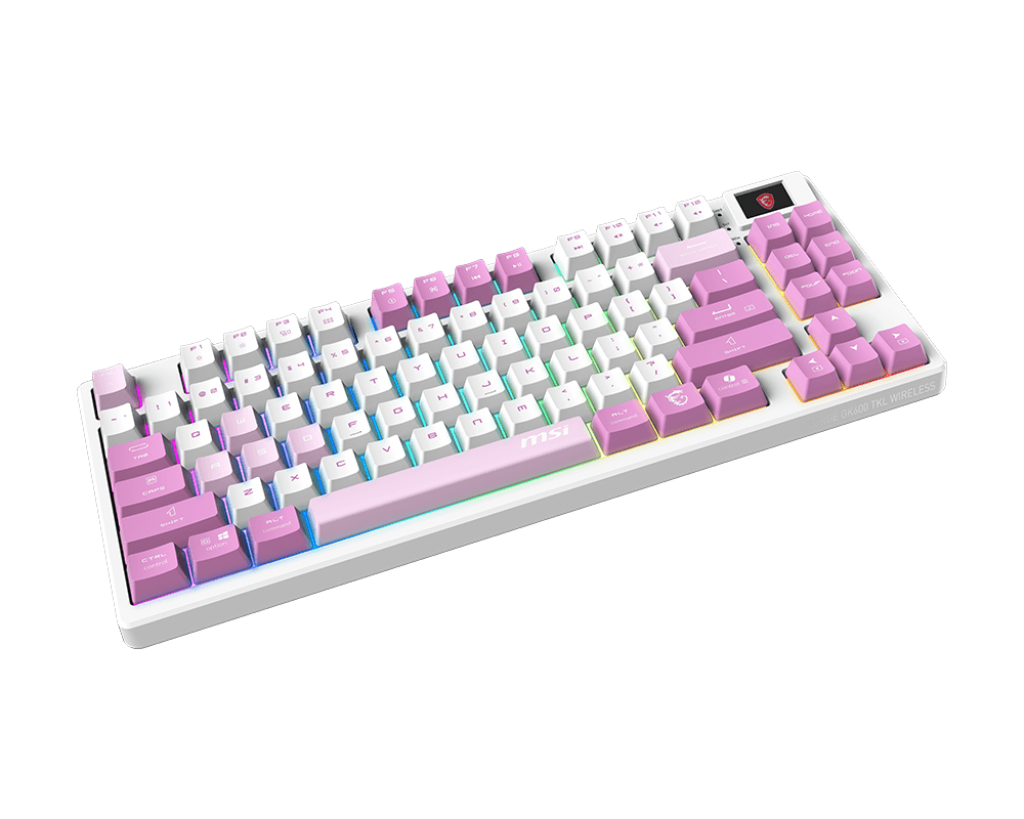 MSI Forge GK600 TKL Wireless Violet