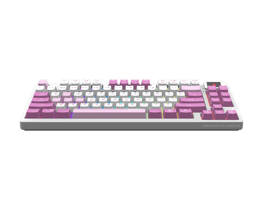 MSI Forge GK600 TKL Wireless Violet