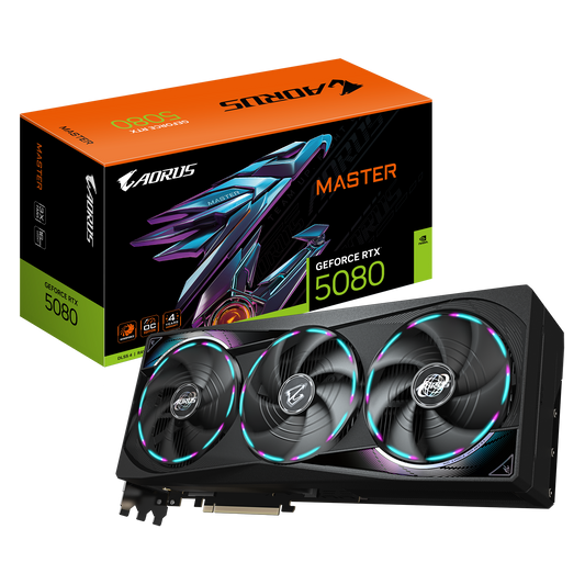 GIGABYTE AORUS GeForce RTX 5080 MASTER 16G