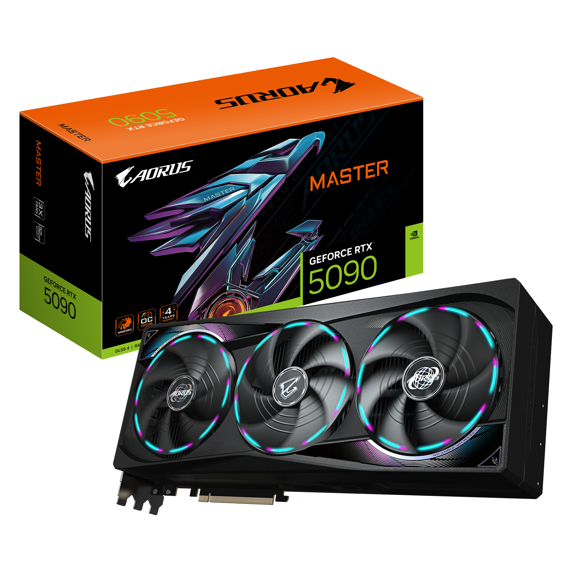 GIGABYTE AORUS GeForce RTX 5090 MASTER 32G
