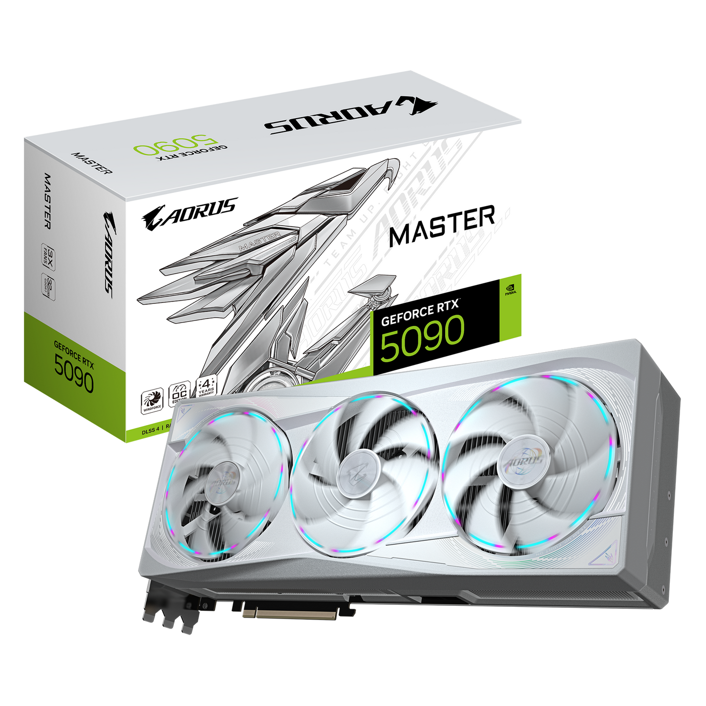 GIGABYTE AORUS GeForce RTX 5090 MASTER ICE 32G