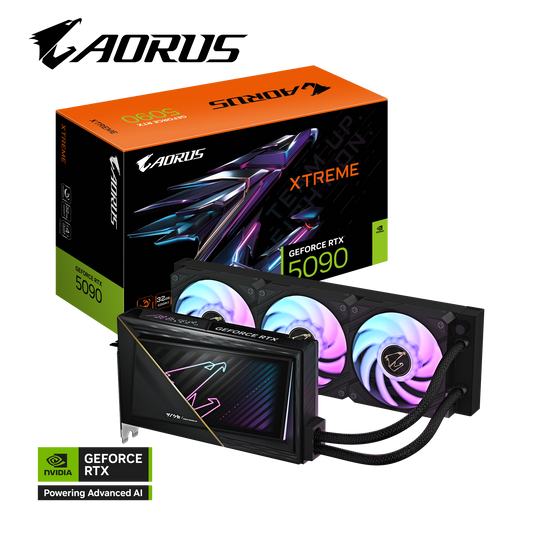 GIGABYTE AORUS GeForce RTX 5090 XTREME WATERFORCE 32G