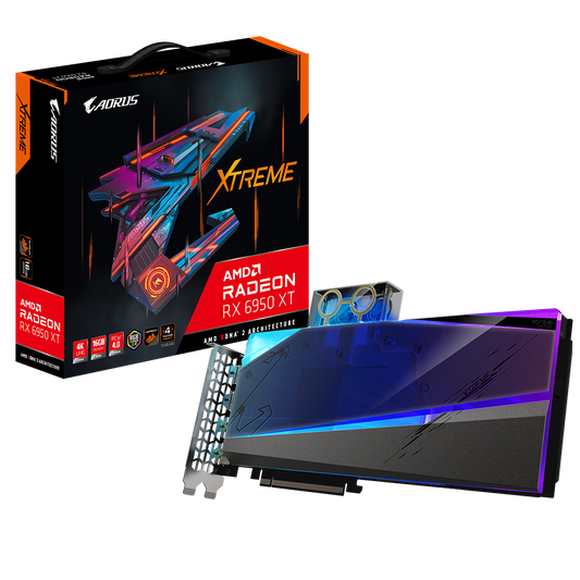 GIGABYTE AORUS Radeon RX 6950 XT XTREME WATERFORCE WB 16G