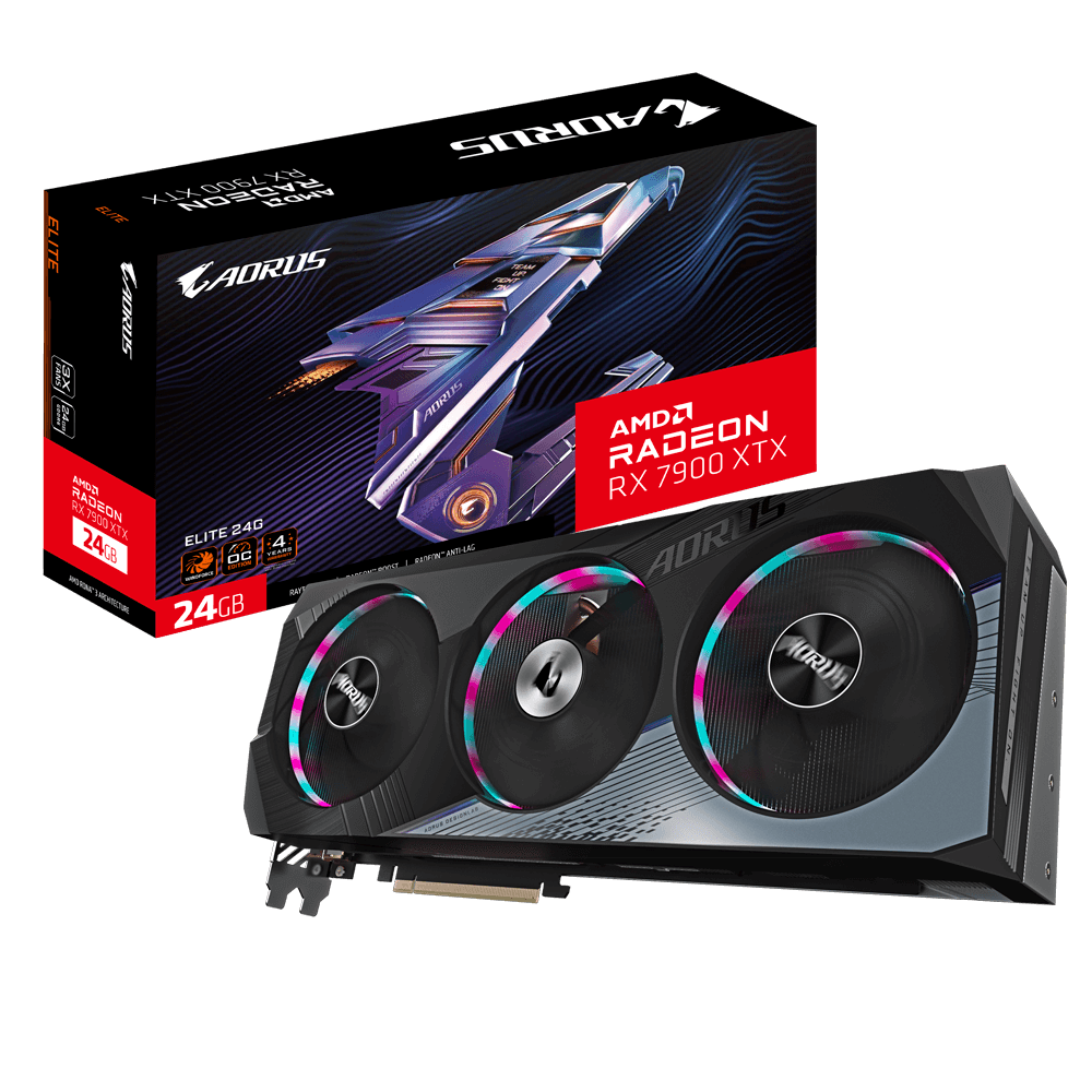 GIGABYTE AORUS Radeon RX 7900 XTX ELITE 24G