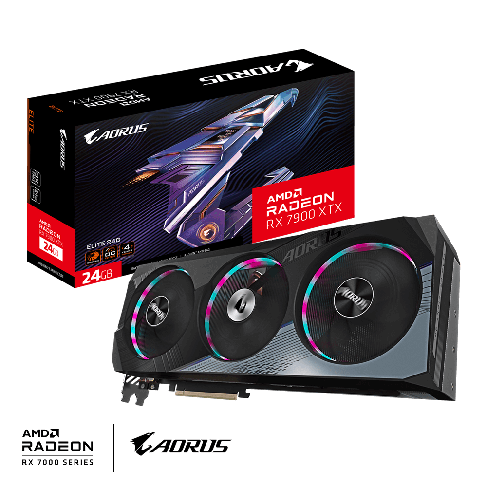 GIGABYTE AORUS Radeon RX 7900 XTX ELITE 24G