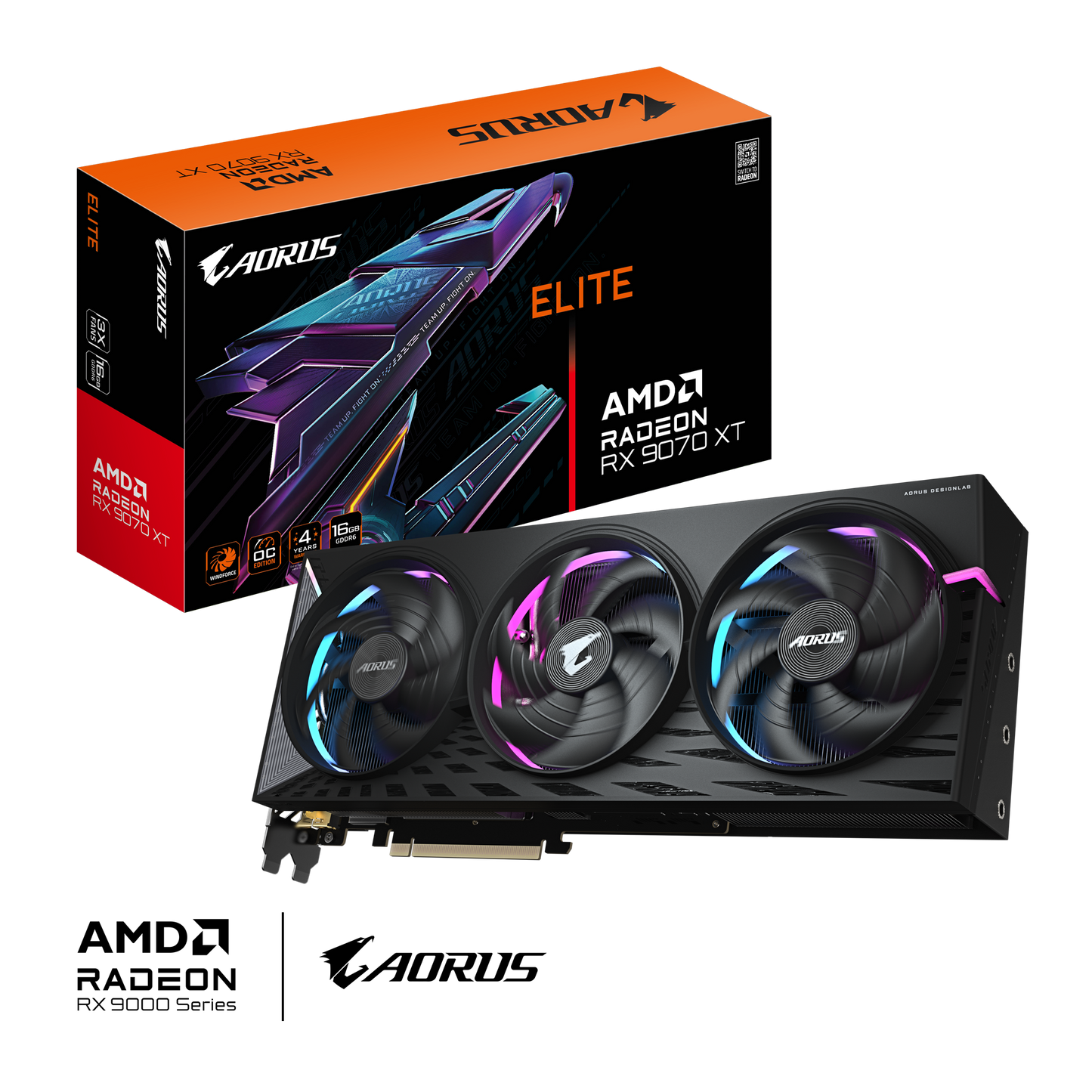 GIGABYTE AORUS Radeon RX 9070 XT ELITE 16G