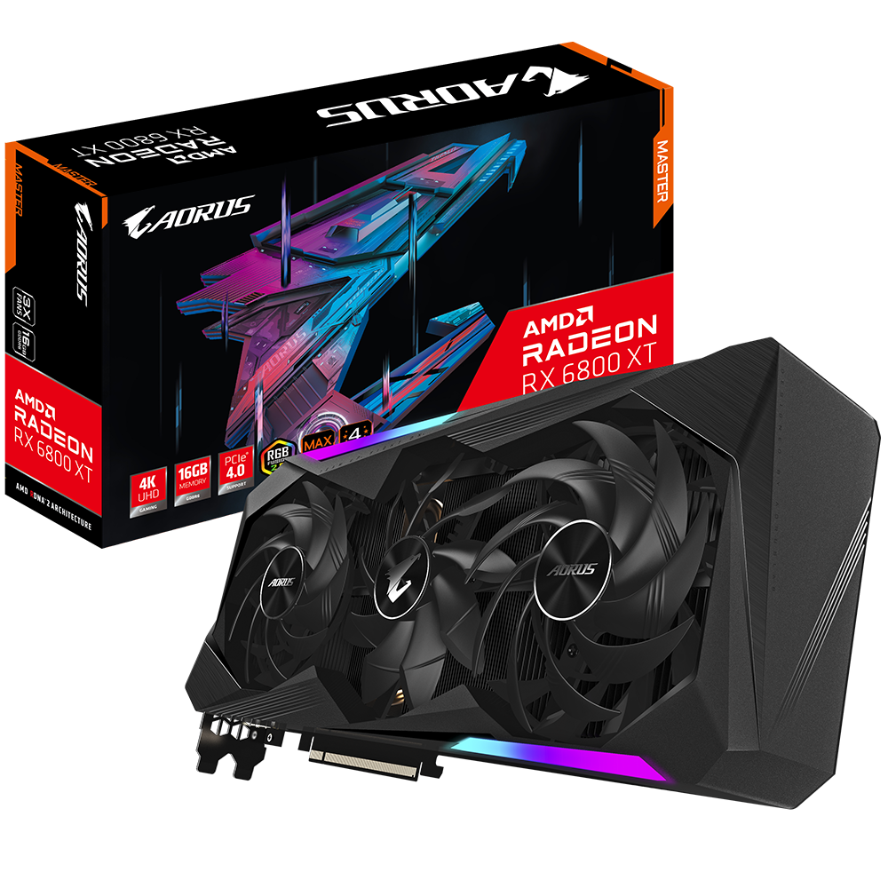 GIGABYTE AORUS Radeon RX 6800 XT MASTER 16G