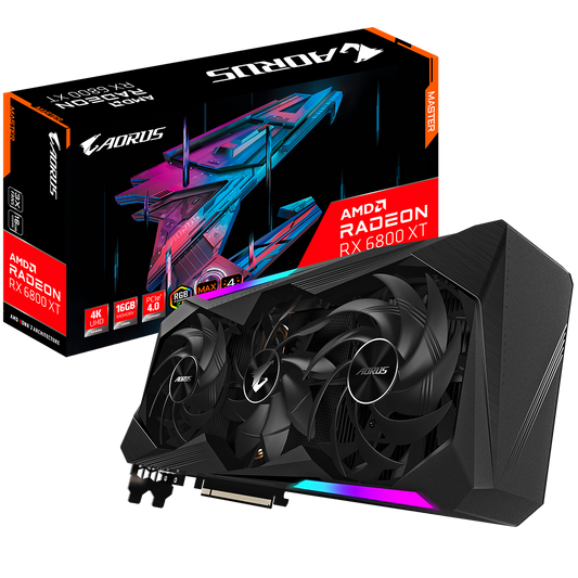 GIGABYTE AORUS Radeon RX 6800 XT MASTER 16G