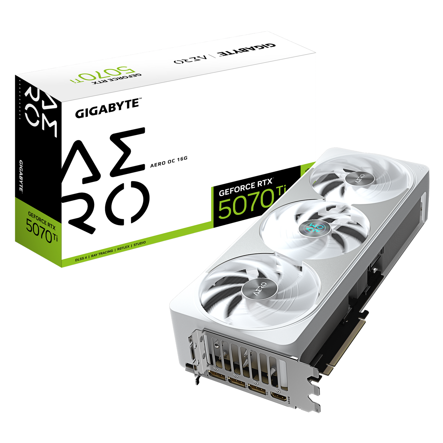 GIGABYTE GeForce RTX 5070 Ti AERO OC 16G