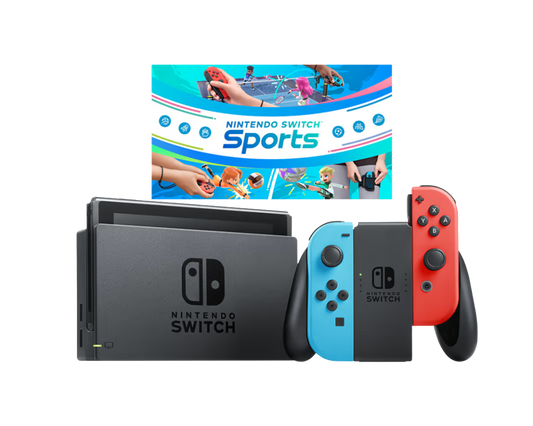 Refurbished Nintendo Switch + Nintendo Switch Sports Bundle