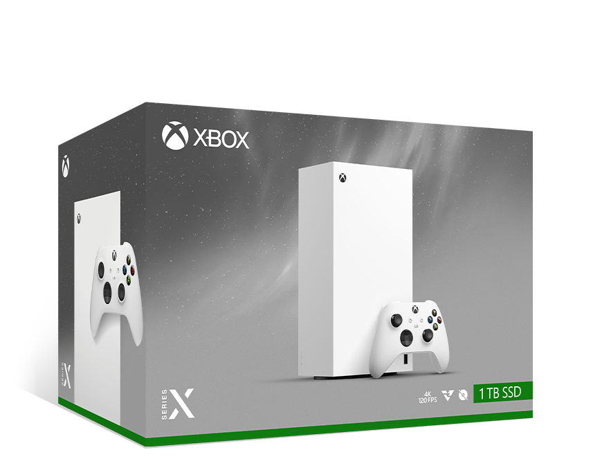 XBOX SERIES X 1TB  All-Digital  Robot White