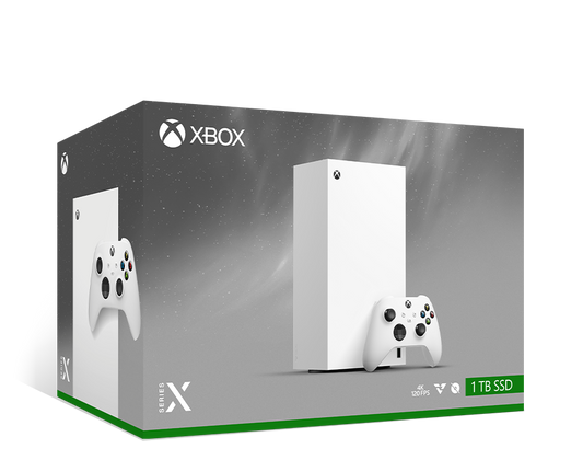 XBOX SERIES X 1TB  All-Digital  Robot White