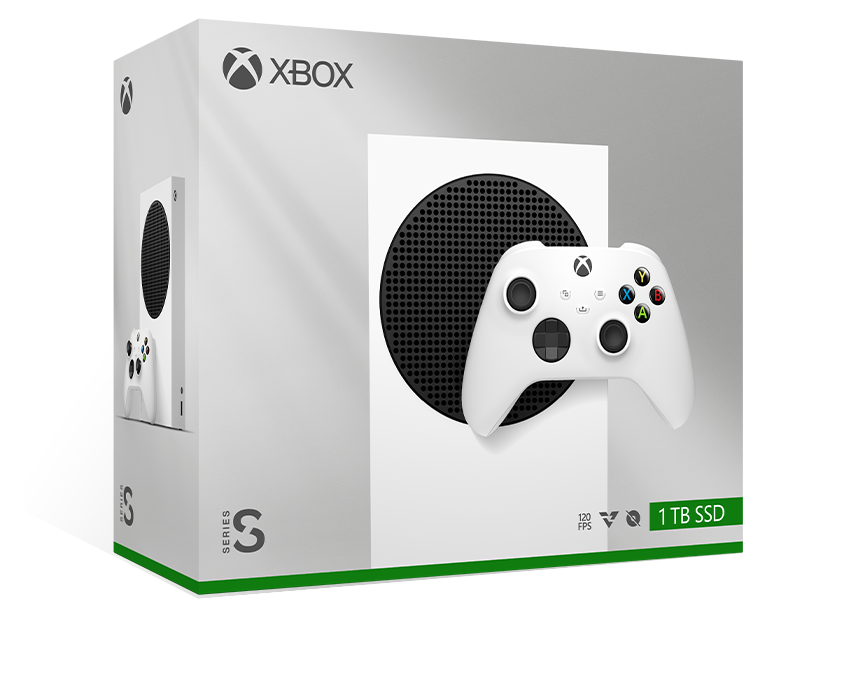 Xbox Series S – 1 TB All-Digital (Robot White)