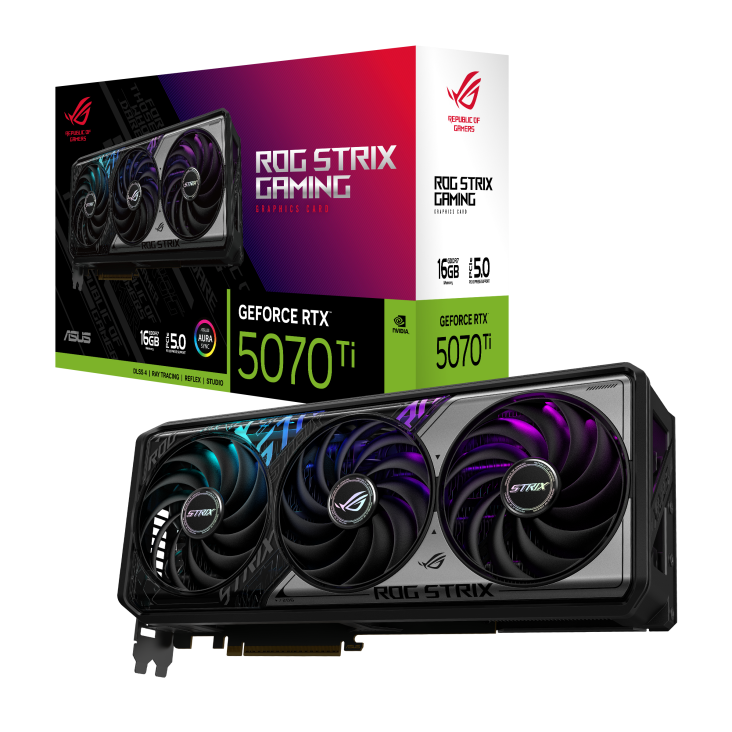 ROG Strix GeForce RTX 5070 Ti – 16GB GDDR7