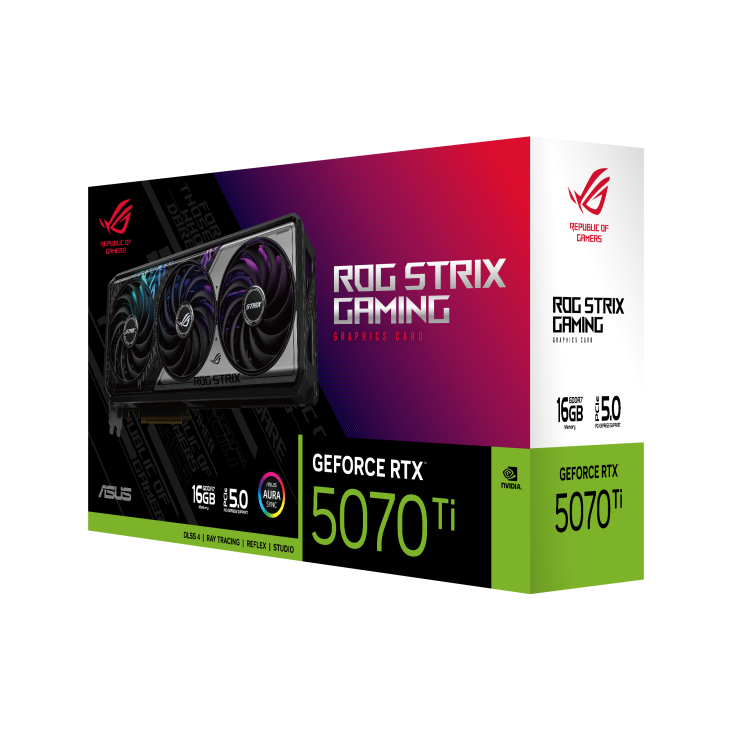 ROG Strix GeForce RTX 5070 Ti – 16GB GDDR7
