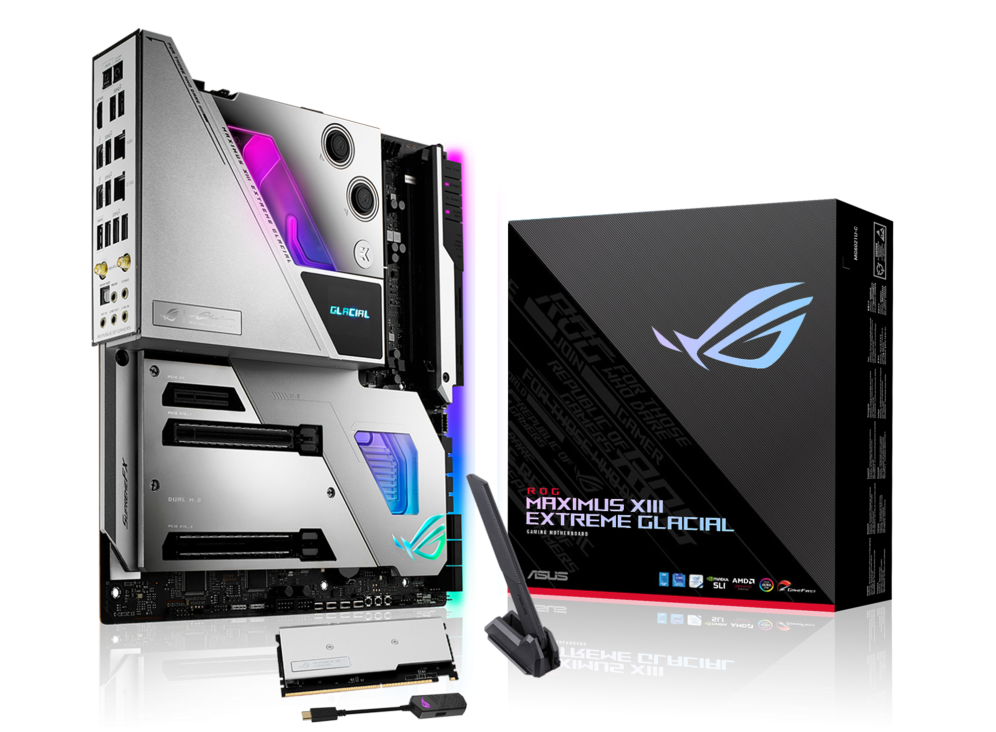 ASUS ROG Maximus XIII Extreme Glacial (LGA 1200, DDR4, PCIe 4.0)