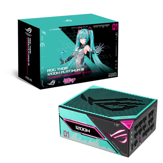 ROG Thor 1200W Platinum III Hatsune Miku Edition