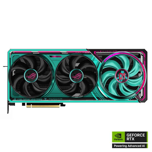 ROG Astral GeForce RTX 5080 OC – Hatsune Miku Edition (16GB GDDR7)