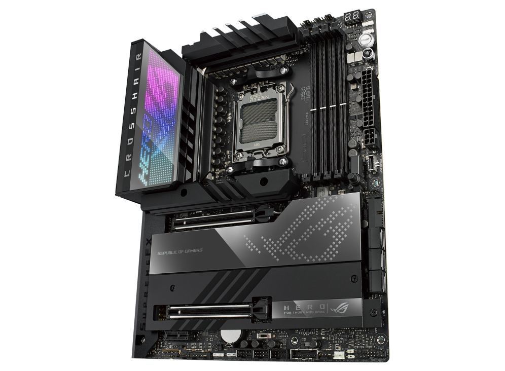 ASUS ROG Crosshair X670E Hero (AM5, DDR5, PCIe 5.0)