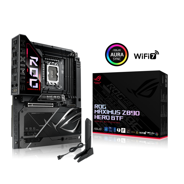 ASUS ROG Maximus Z890 Hero BTF (LGA 1851, DDR5, PCIe 5.0)