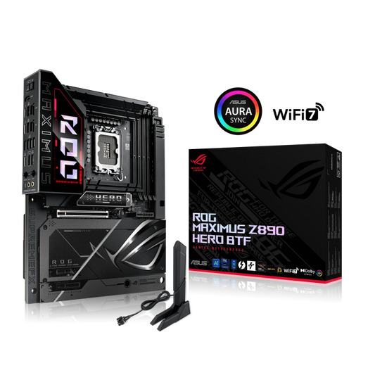 ASUS ROG Maximus Z890 Hero BTF (LGA 1851, DDR5, PCIe 5.0)