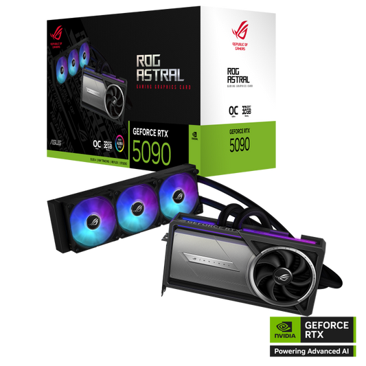 ROG Astral LC GeForce RTX 5090 – OC Edition (32GB GDDR7)